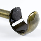 Suporte Parede Alongado Alumínio Ouro Velho 19mm DeVictor