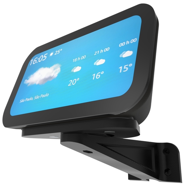 Suporte Parede Angulavel Compativel Com Alexa Echo Show 5 Ter