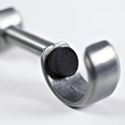 Suporte Parede Duplo Zamac Prata 19mm/19mm Couselo