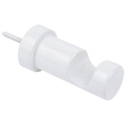 Suporte Parede Moderno Simples Madeira Branco 19mm Santone
