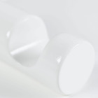 Suporte Parede Moderno Simples Madeira Branco 19mm Santone