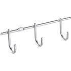 Suporte Parede Porta 6 Xícaras De Café Cabideiro 34cm Ganchos