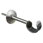 Suporte Parede Simples Zamac Prata 28mm Couselo