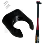 Suporte Parede Taco Bastoes Baisebol Vertical C/ Parafusos Br