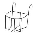 Suporte Parede Tropical Metal 19x22x27cm Preto