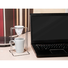 Suporte Passador De Café Aramado Individual Mini Coador De Pa