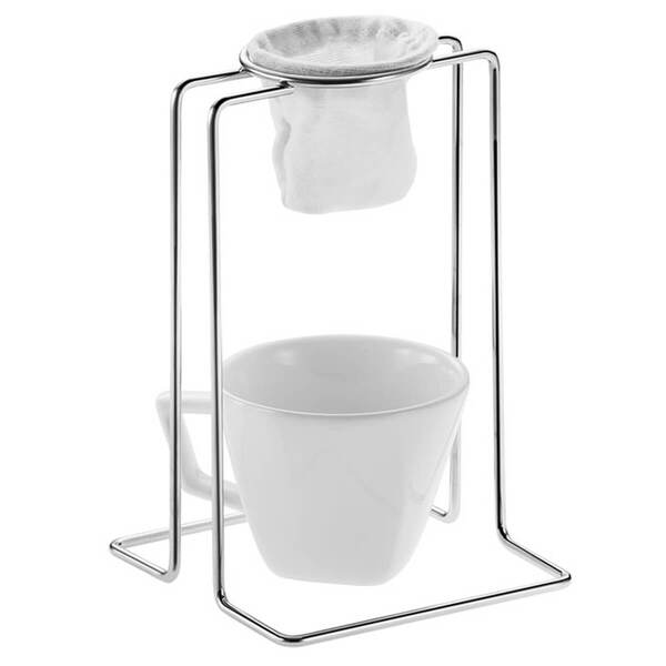 Suporte Passador De Café Aramado Individual Mini Coador De Pa