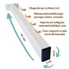 Suporte Pia De Parafusar 4un - Mão Francesa/cantoneira/grapa