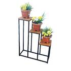 Suporte Plantas Chão 3 Andares Ferro Super Promoção Do Dia Ja