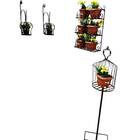 Suporte Plantas Kit De Jardim Inverno Jardineira Ferro Florei