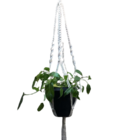 Suporte Plantas Macramê Cru