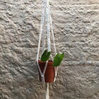 Suporte Plantas Macramê Cru Anabel