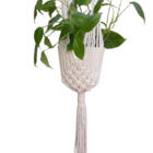 Suporte Plantas Macramê Cru Anabel