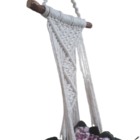 Suporte Plantas Macramê Cru Anabel