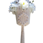 Suporte Plantas Macramê Cru Serena