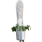 Suporte Plantas Macramê Cru Serena