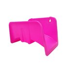 Suporte Plástico Fixo Para Muro Para Jardim Rosa