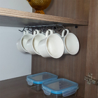 Suporte Porta 12 Xícaras Fixar Armário Organizador De Cozinha