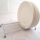 Suporte Porta 18 Pratos Organizador Armário Cozinha Cromado