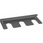 Suporte Porta 3 Taças De Vinho Cinza Parede Armário Pendurado