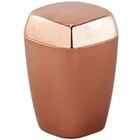 Suporte Porta Algodão Rosé Gold Fixação Ventosa