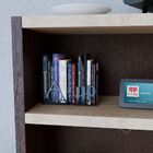 Suporte Porta Apoiador Lateral De Livros Estante Prateleira T