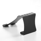 Suporte Porta Celular E Canetas De Mesa Escritório Aço Preto