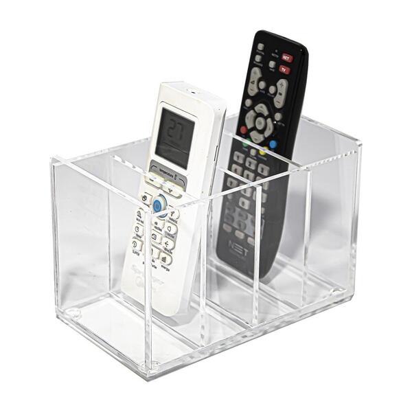 Suporte Porta Controles Acrílico 4 Nichos