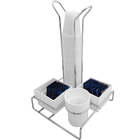 Suporte Porta Copos 50ml 80ml Porta Saches Açúcar Colheres Me