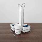 Suporte Porta Copos 50ml 80ml Porta Saches Açúcar Colheres Me