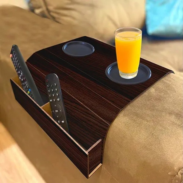 Suporte Porta Copos E Controle Para Sofá