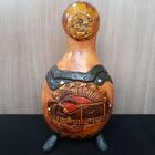 Suporte Porta Erva Mate Artesanal De Porongo Decorativo