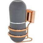 Suporte Porta Escova Rose Gold Luxo Fixação Ventosa - Chumbo