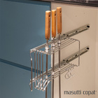 Suporte Porta Espetos De Embutir Na Lateral Do Móvel Com 3 Ga