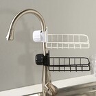 Suporte Porta Esponja Cesto De Metal Branco