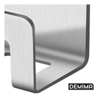 Suporte Porta Esponja Inox Pia Cuba Demima Prateado