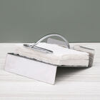 Suporte Porta Guardanapo Retangular Gloss Com Contrapeso Aço