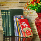 Suporte Porta Livros De Prateleira Apoio - Inox