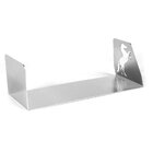 Suporte Porta Livros De Prateleira Apoio - Inox - Cavalo