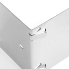 Suporte Porta Livros - Invisível - Inox Escovado - De Parede