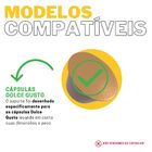 Suporte Porta Organizador De Mesa Compatível Com Até 8 Cápsul