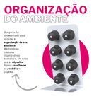 Suporte Porta Organizador De Mesa Compatível Com Até 8 Cápsul