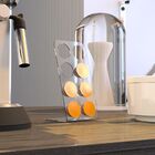 Suporte Porta Organizador De Mesa Compatível Com Até 8 Cápsul