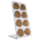 Suporte Porta Organizador De Mesa Compatível Com Até 8 Cápsul