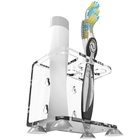 Suporte Porta Organizador De Mesa E Parede Para Pasta E Até 5