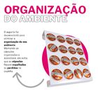 Suporte Porta Organizador De Parede Compatível Com Até 16 Cáp