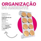 Suporte Porta Organizador De Parede Compatível Com Até 8 Cáps