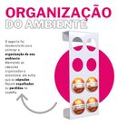 Suporte Porta Organizador De Parede Compatível Com Até 8 Cáps
