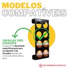 Suporte Porta Organizador De Parede Compatível Com Até 8 Cáps