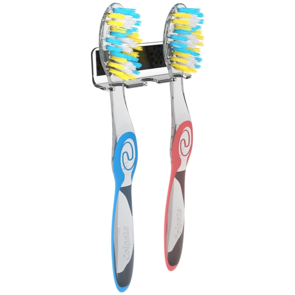 Suporte Porta Organizador De Parede Para 3 Escovas De Dente -